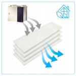 Filtr G4 do rekuperatora Brink Renovent HR 250 325 BYPASS