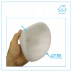 10 x 100 mm Filtry stożkowe do anemostatu Okrągłego