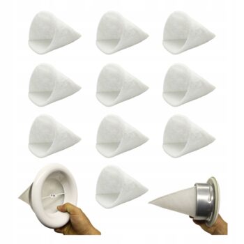 Filtry stożkowe 125 mm mm do anemostatu Okrągłego