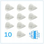 Filtry stożkowe 125 mm mm do anemostatu Okrągłego