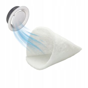 Filtry stożkowe 125 mm do anemostatu Okrągłego