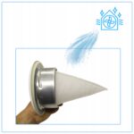 Filtry stożkowe 125 mm do anemostatu Okrągłego