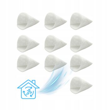 10 x Filtr 160 Stożkowych do anemostatu Okrągłego