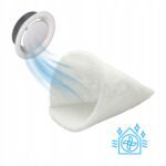 Filtry stożkowe 160 mm mm do anemostatu Okrągłego