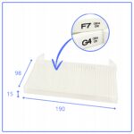 Filtr F7 Rekuperator Zehnder ComfoAir 70