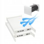 Filtr G4 do rekuperatora Zehnder ComfoSpot 50