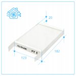 Filtr G4+F7 Rekuperator Zehnder ComfoSpot 50