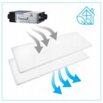 Filtr G4 + F7 do rekuperatora Hyundai HRS 200