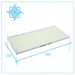 Pro Vent Mistral Pro 450 Filtr 2x G4 Komplet do rekuperatora