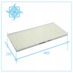 Filtr F7 Do Mistral Pro 450 Rekuperator Pro-Vent EC